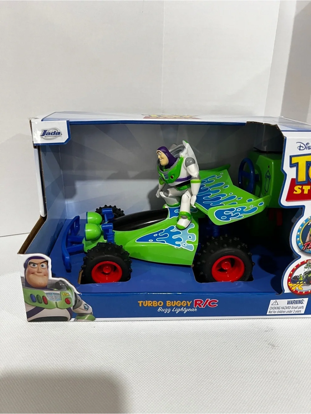 Disney Pixar Toy Story Turbo Buggy R/C Buzz Lightyear Remote Control Car 2.4 Ghz